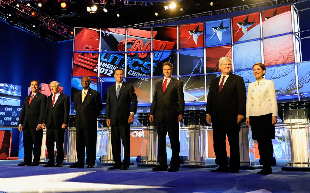 Republican Presidential Candidates Debate In Las Vegas