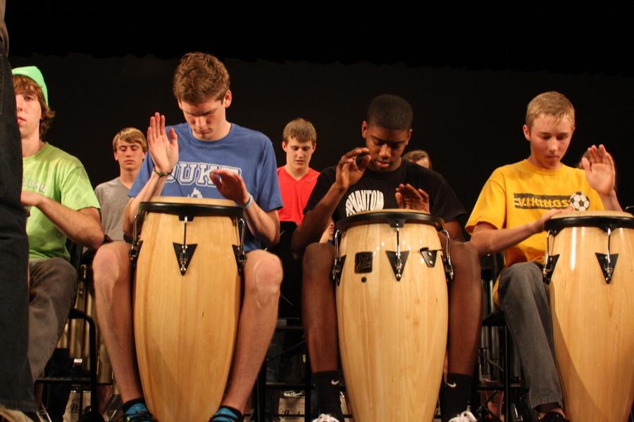 Drumline+Prepares+For+5th+Annual+Drum+Show