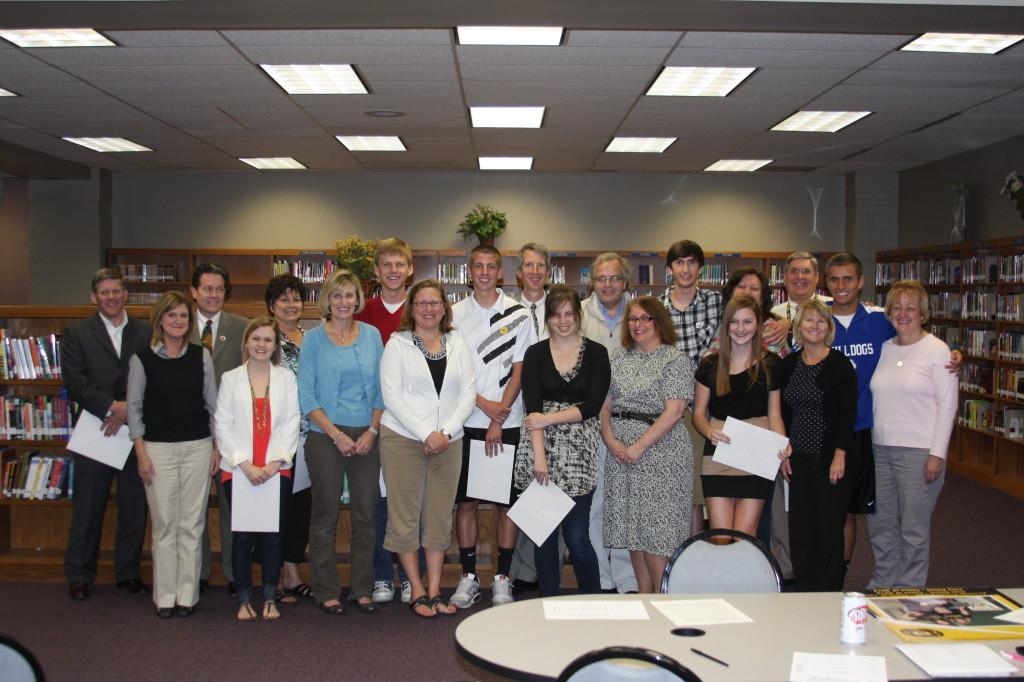 Ten Seniors Honored with PTSA Scholarship