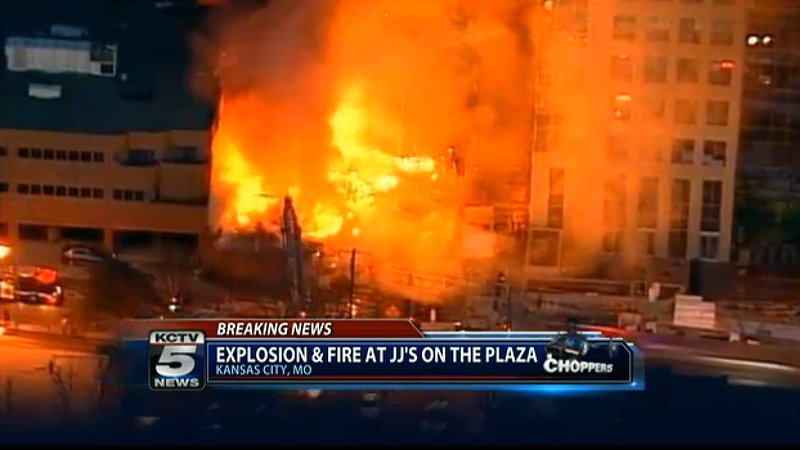Country Club Plaza Explosion Results In 14 Injuries