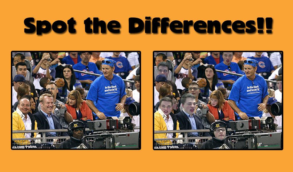 Can you spot all of the differences? *Hint: there are 11