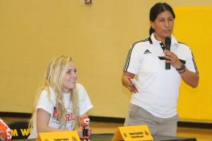 Emily Franchett signed to play soccer at Central Missouri.