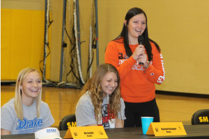 Taylor Yates signed to play soccer at Baker.