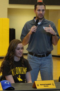 Marleah Campbell signed to play basketball at Wyoming. 