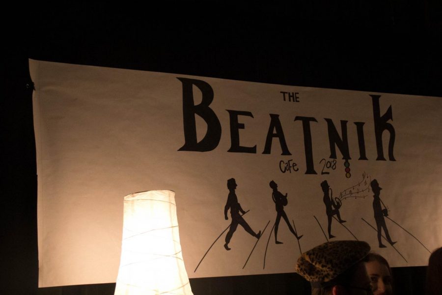 The 2018 Beatnik Cafe sign.